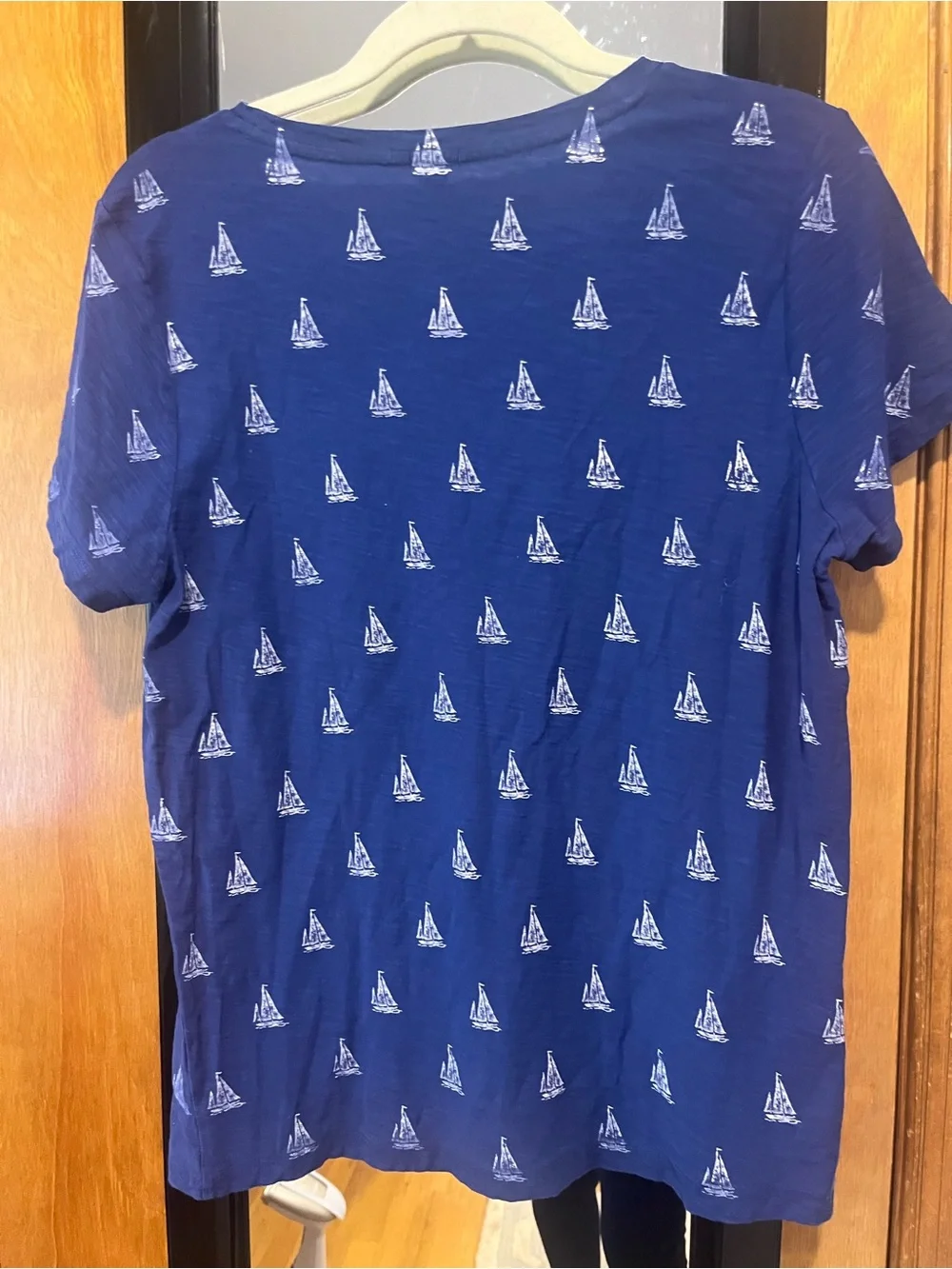 J. Crew Royal Blue Crewneck Tee